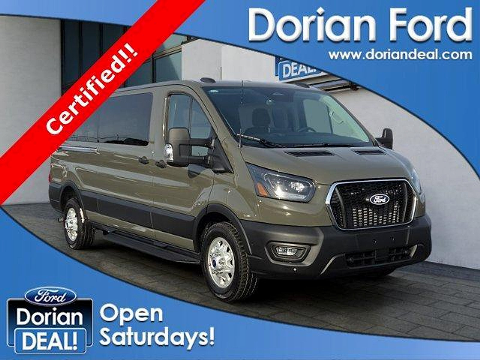 Certified 2026 Ford Transit 350 XL