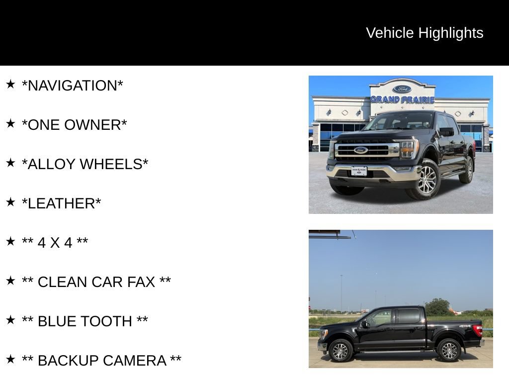 Certified 2021 Ford F150 Lariat AWD/4WD image 4