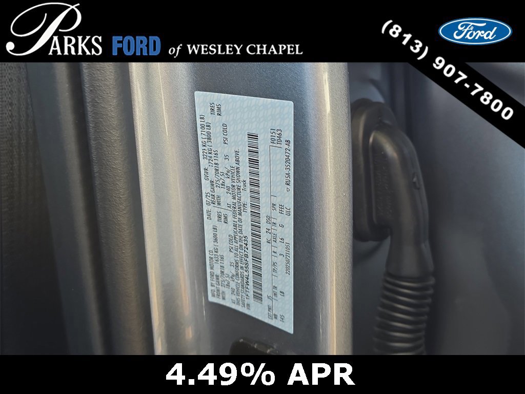 Certified 2025 Ford F150 Tremor w/ Tow/Haul Package image 34