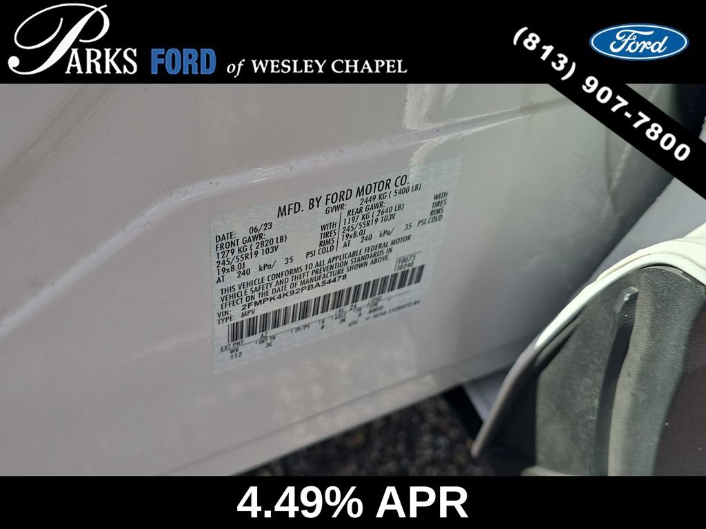 Certified 2023 Ford Edge Titanium AWD/4WD image 34