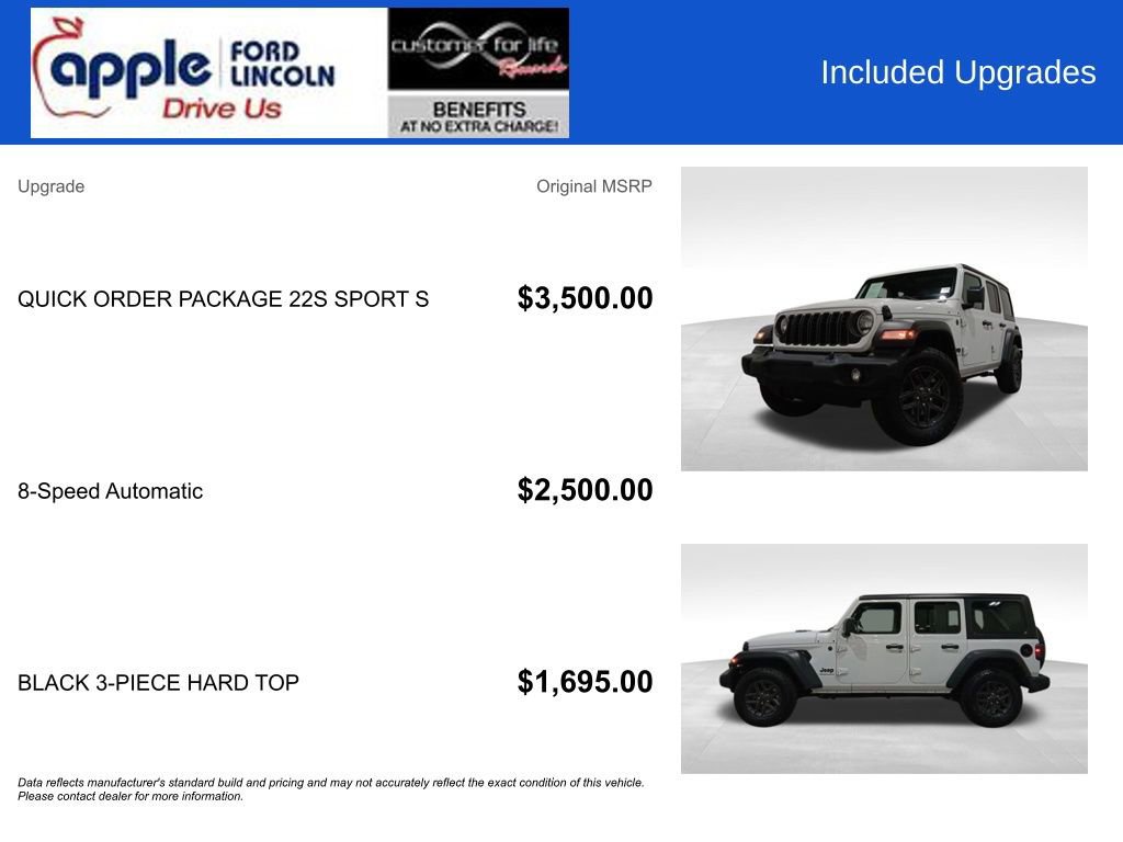 Used 2024 Jeep Wrangler Sport S image 9
