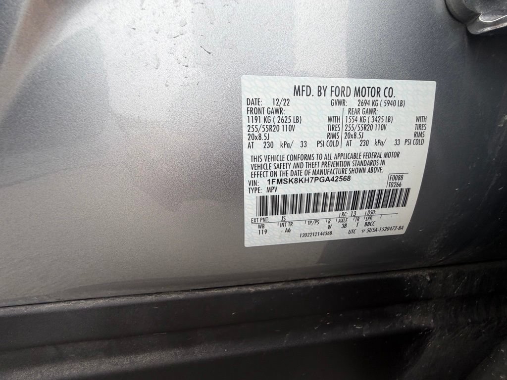 Certified 2023 Ford Explorer ST-Line AWD/4WD image 58