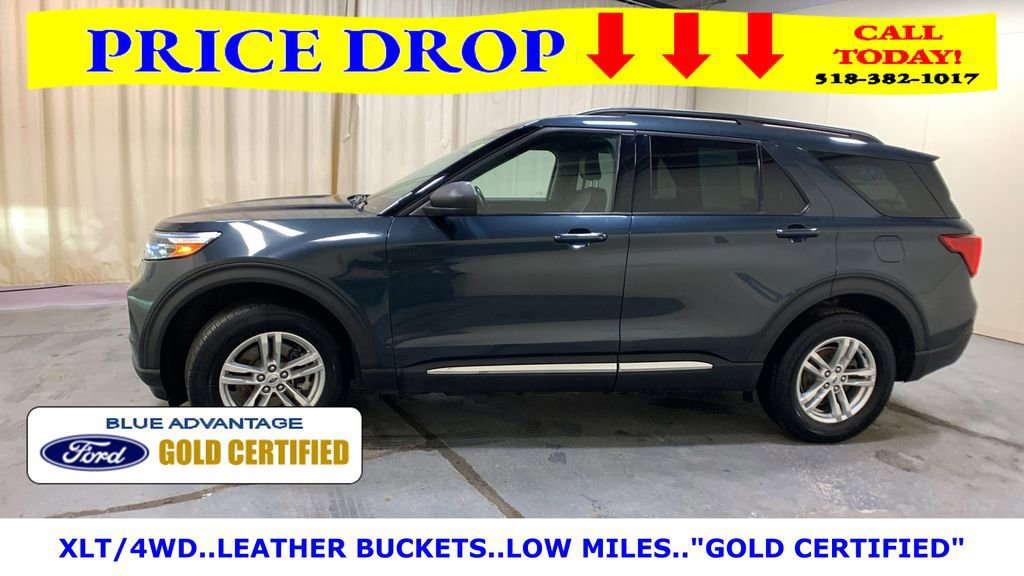 Certified 2022 Ford Explorer XLT w/ Equipment Group 202A image 3