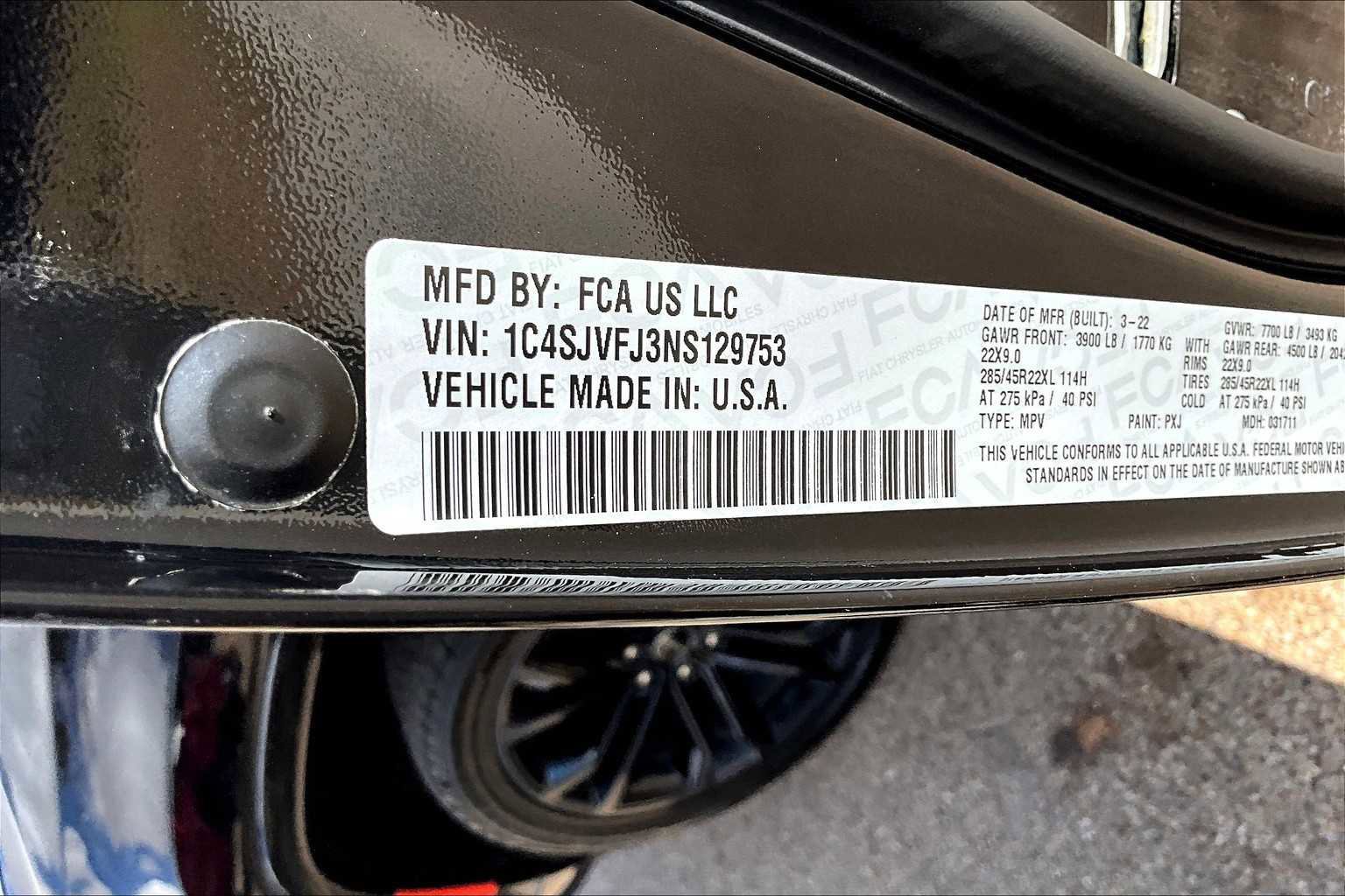 Used 2022 Jeep Grand Wagoneer Series II image 35