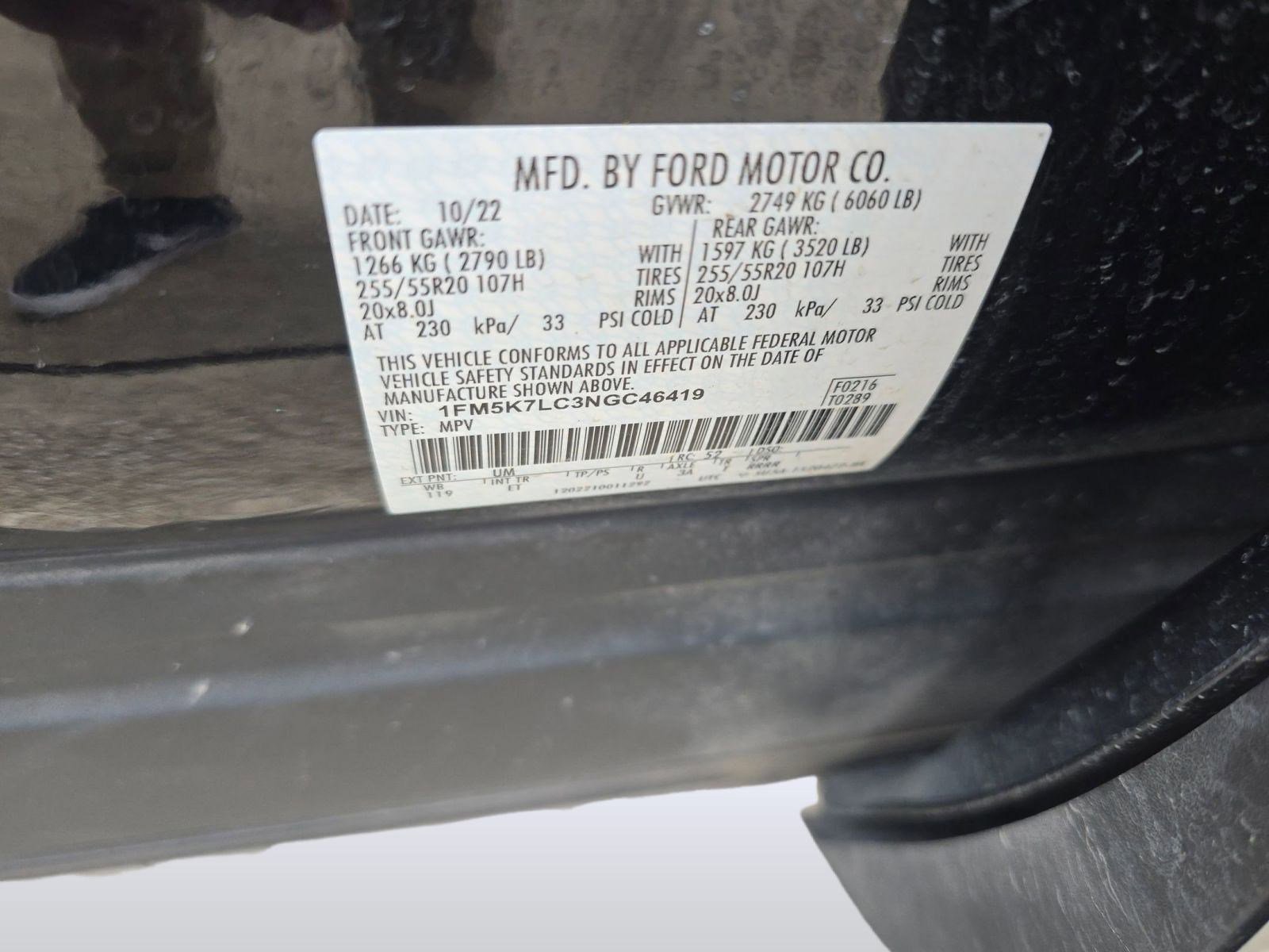 Certified 2022 Ford Explorer King Ranch w/ Technology Package image 19