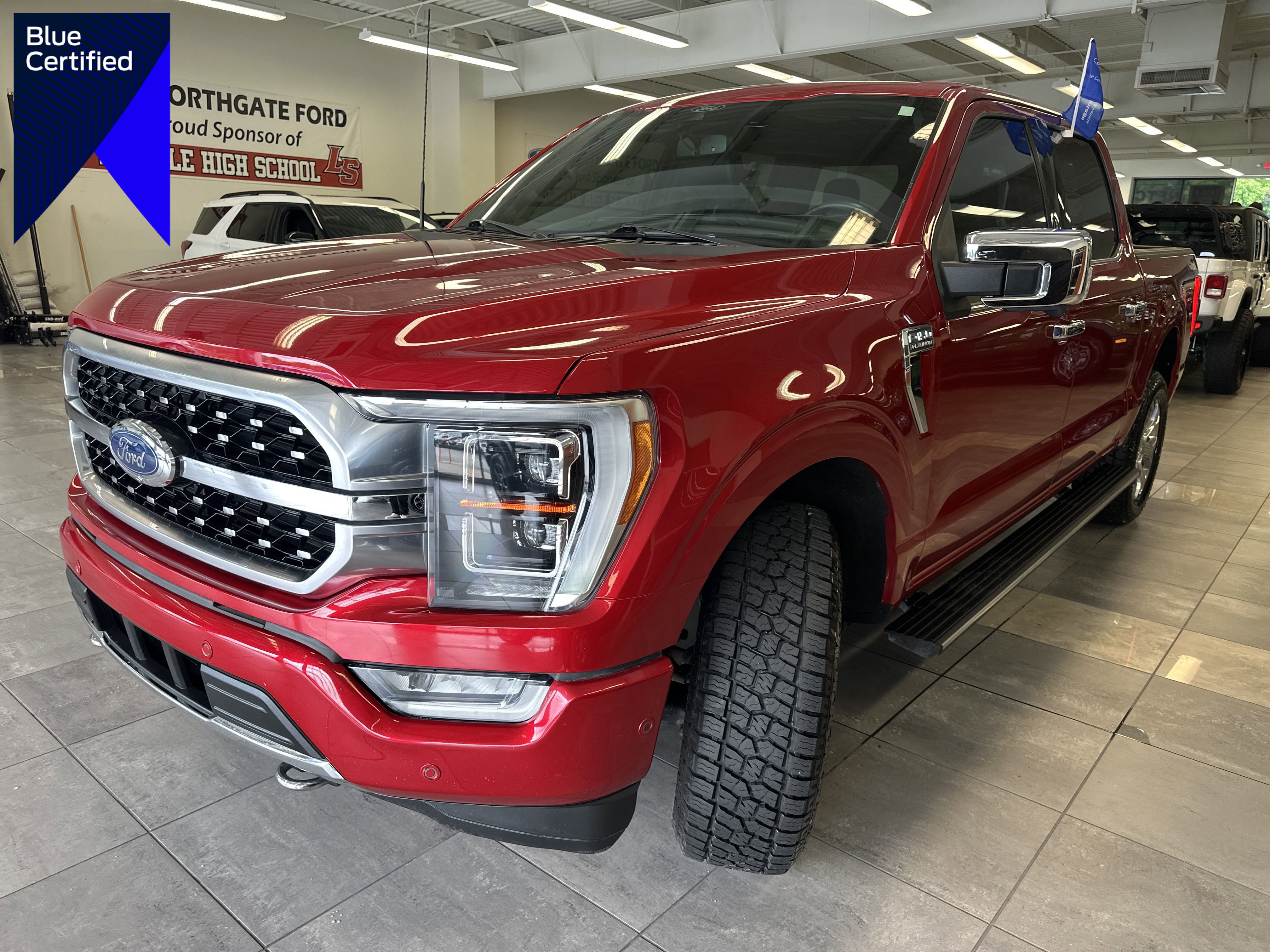 Certified 2022 Ford F150 Platinum w/ Equipment Group 701A High