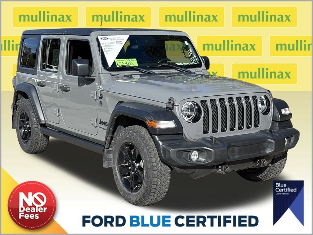 Used 2022 Jeep Wrangler Unlimited Sport image 1