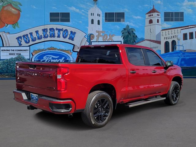 Used 2021 Chevrolet Silverado 1500 Custom w/ LPO, Dark Essentials Package RWD image 4