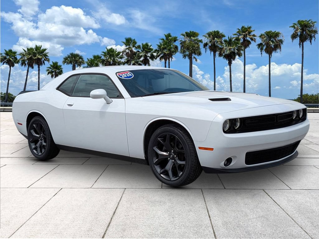 Used 2020 Dodge Challenger SXT w/ Blacktop Package RWD image 2