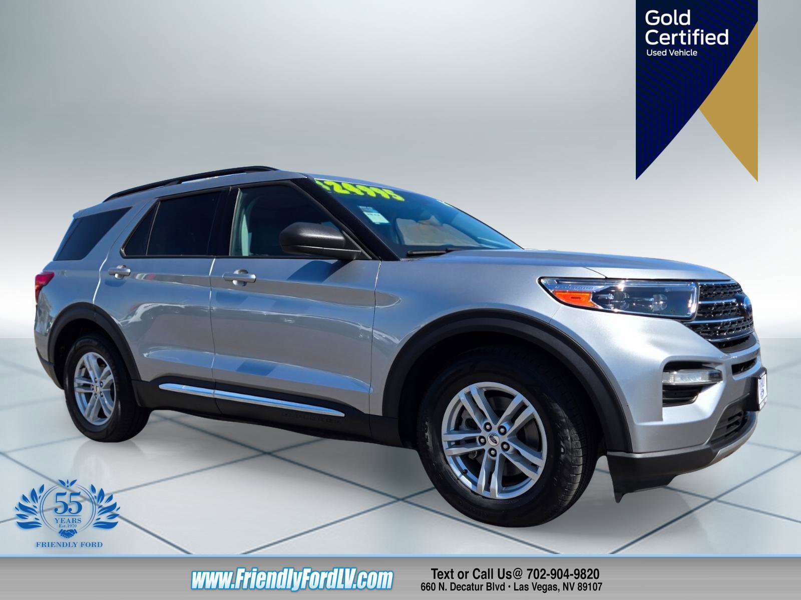 Certified 2021 Ford Explorer XLT w/ Equipment Group 202A RWD image 1