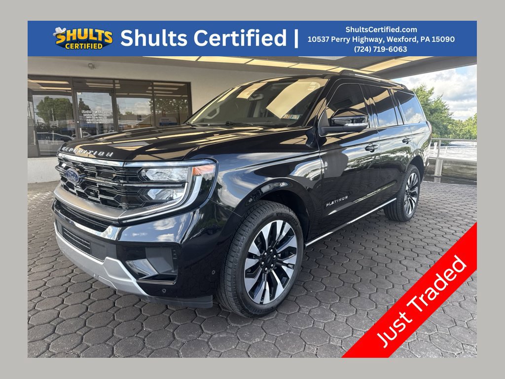 Certified 2025 Ford Expedition Platinum w/ Driver's Package