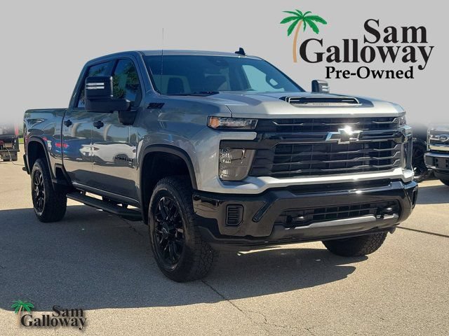 Used 2025 Chevrolet Silverado 2500 Custom w/ Custom Blackout Package AWD/4WD image 1