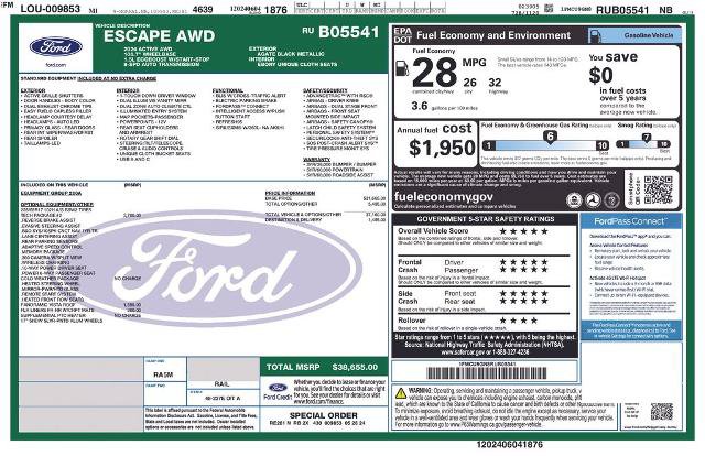Certified 2024 Ford Escape Active w/ Tech Pack #2 AWD/4WD image 24