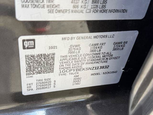 Used 2022 Chevrolet Silverado 1500 Custom w/ Safety Confidence Package AWD/4WD image 28