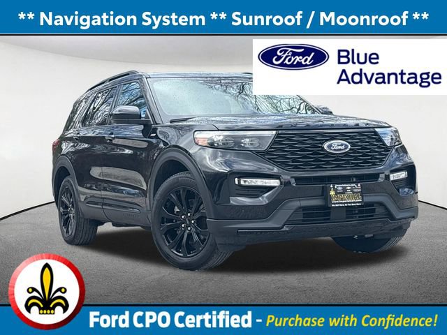 Certified 2023 Ford Explorer ST-Line w/ Class IV Trailer Tow Package