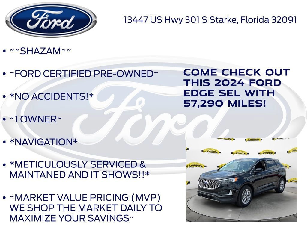 Certified 2024 Ford Edge SEL AWD/4WD image 11