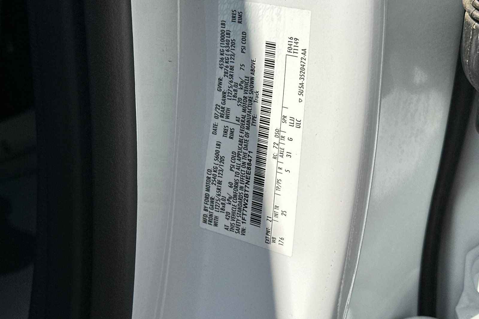 Certified 2022 Ford F250 XLT w/ XLT Premium Package AWD/4WD image 31
