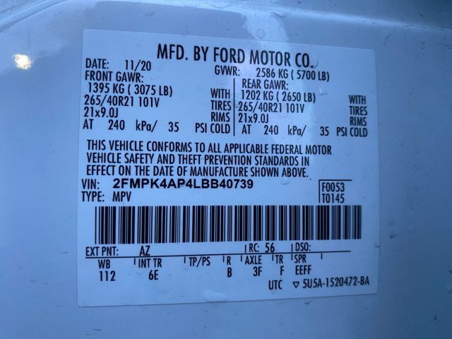 Certified 2020 Ford Edge ST w/ Equipment Group 401A AWD/4WD image 25