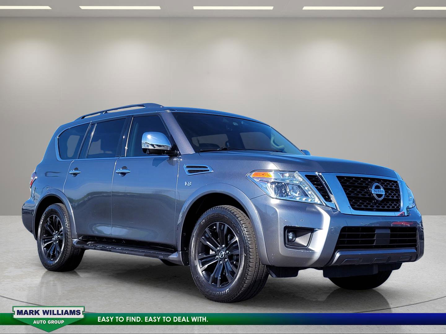 Used 2019 Nissan Armada Platinum w/ Captain's Chairs Package AWD/4WD image 1
