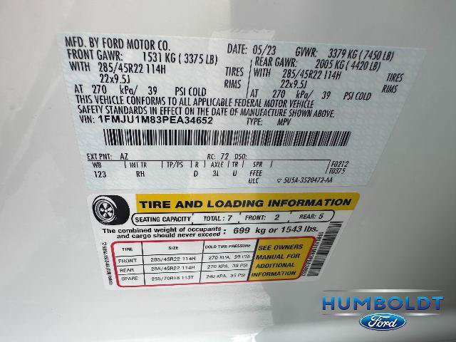 Certified 2023 Ford Expedition Platinum AWD/4WD image 31