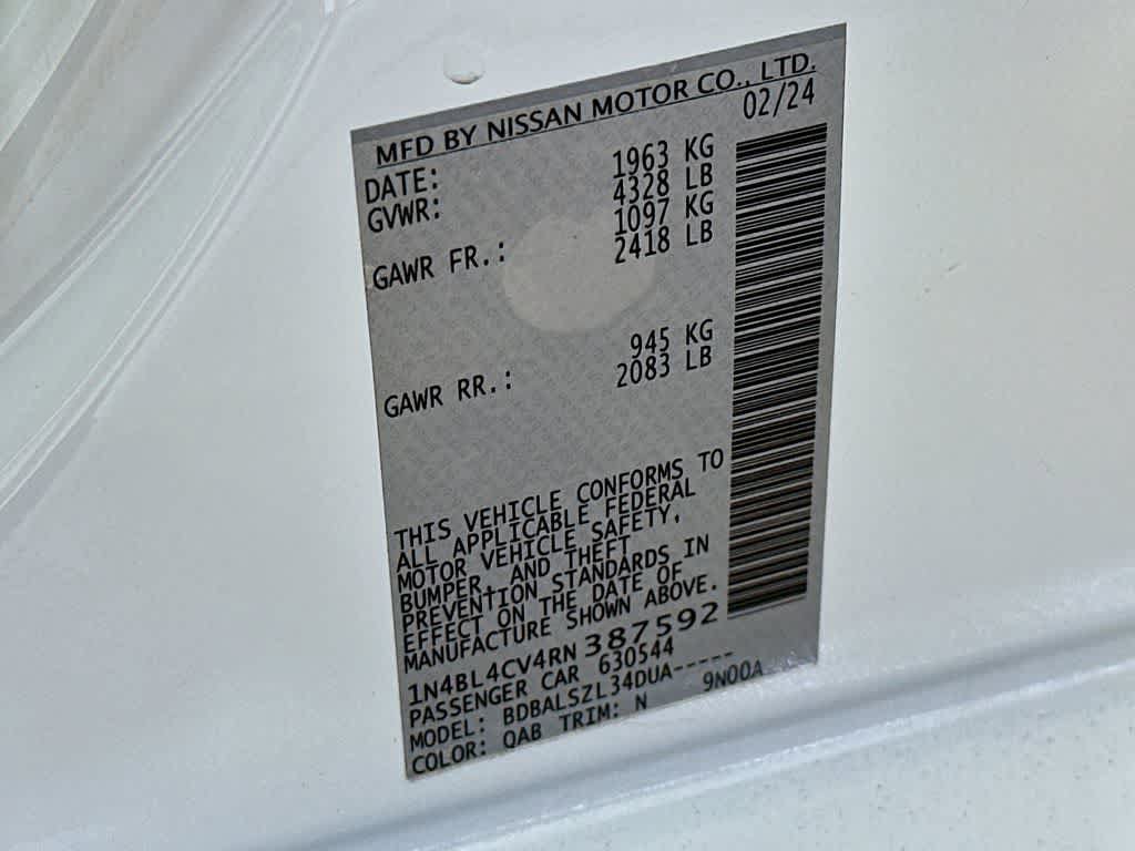 Used 2024 Nissan Altima 2.5 SR FWD image 22