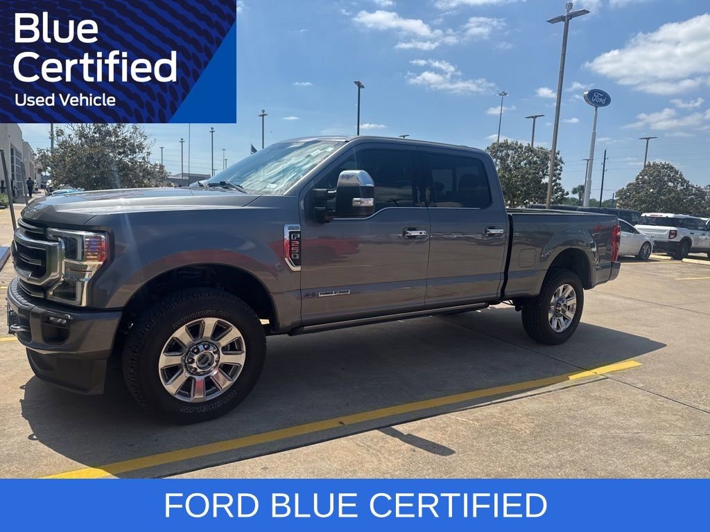 Certified 2021 Ford F250 Platinum w/ FX4 Off-Road Package AWD/4WD image 3