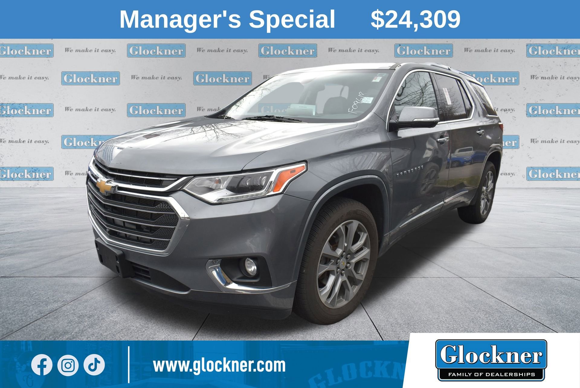 Used 2020 Chevrolet Traverse Premier image 1