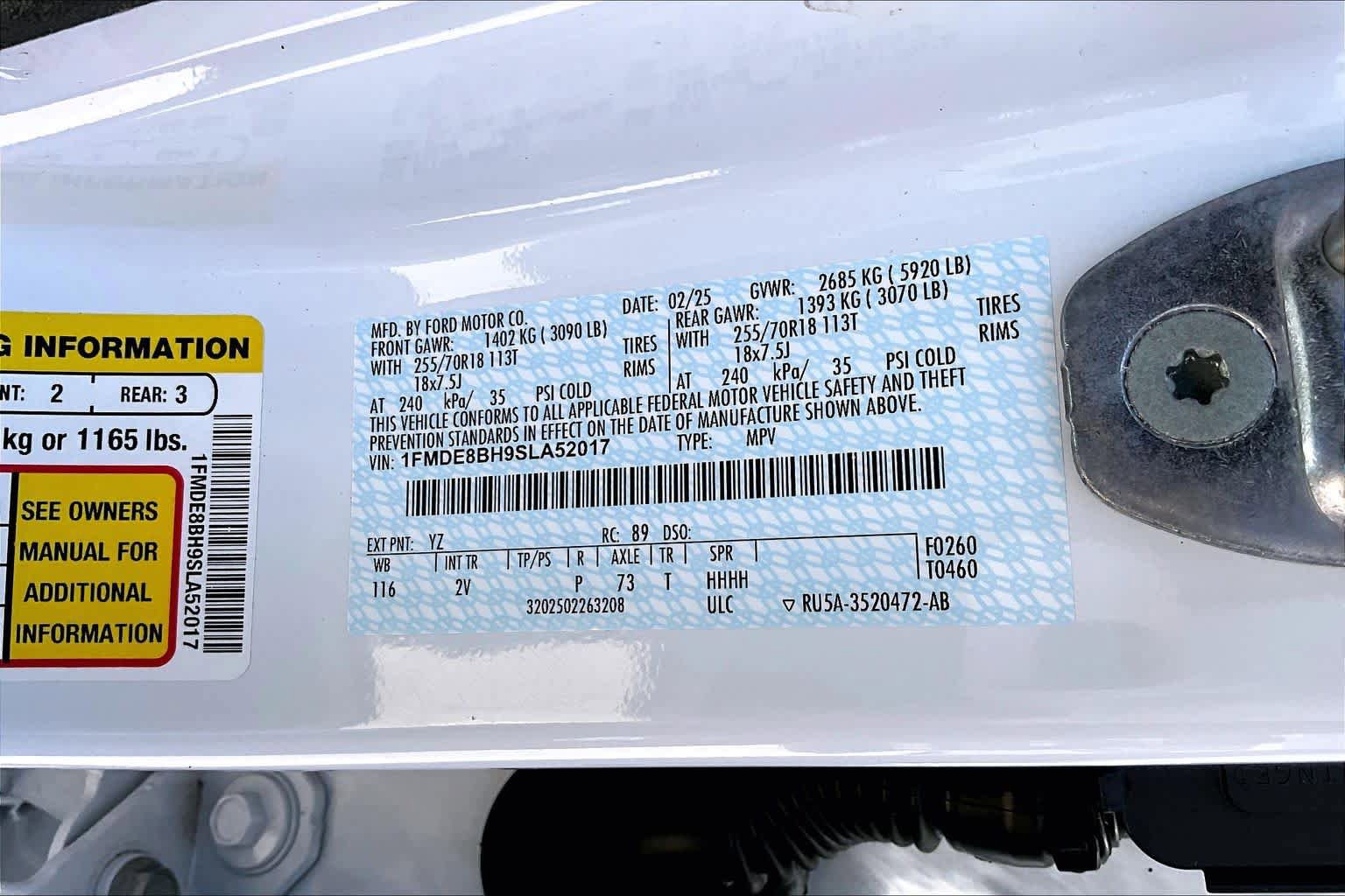 Certified 2025 Ford Bronco Outer Banks AWD/4WD image 34