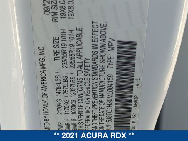 Used 2021 Acura RDX FWD image 24