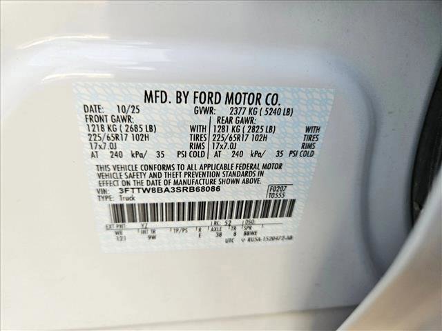 Certified 2025 Ford Maverick XL w/ Equipment Group 102A image 21