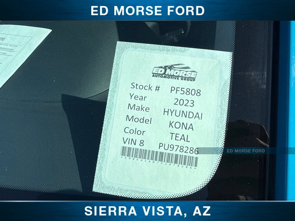 Used 2023 Hyundai Kona SEL AWD/4WD image 2