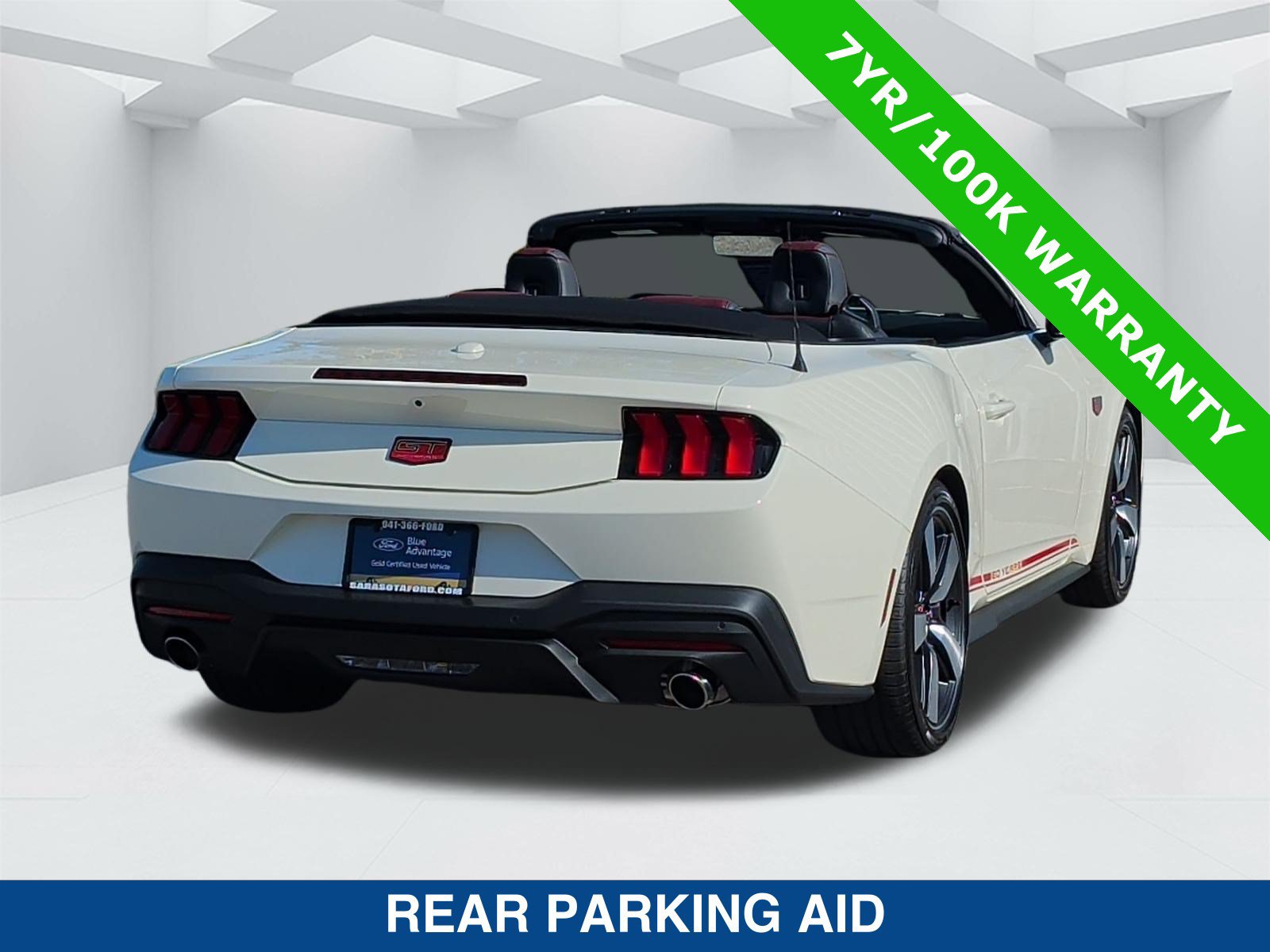 Certified 2025 Ford Mustang GT Premium w/ 60th Anniversary Package RWD image 5