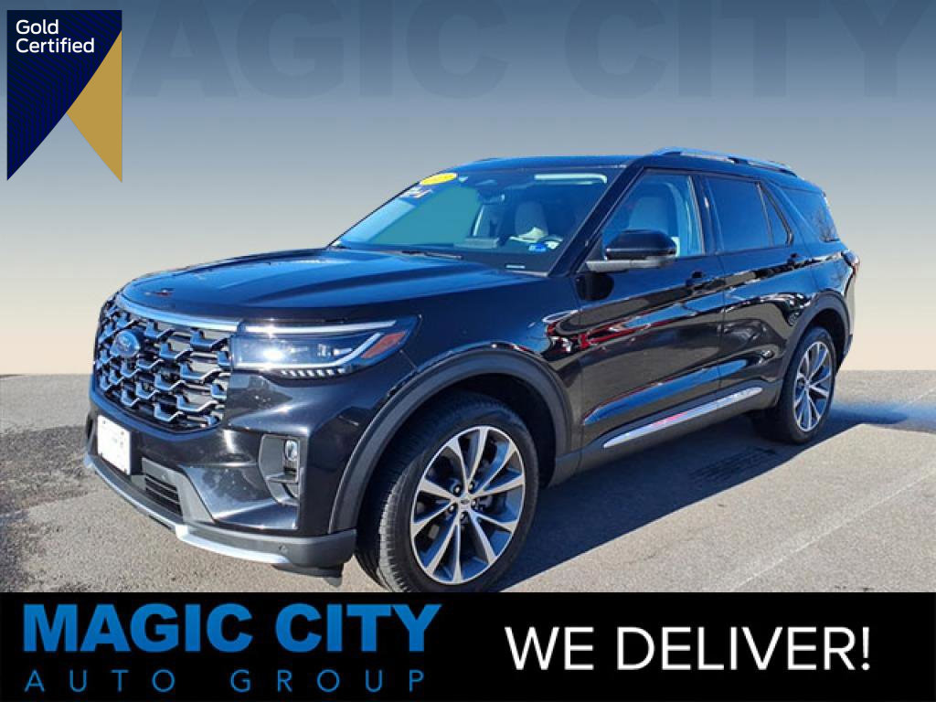 Certified 2025 Ford Explorer Platinum w/ Ultimate Package