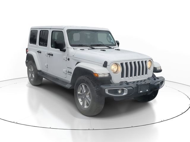 Used 2021 Jeep Wrangler Unlimited Sahara w/ Uconnect 4C Nav & Sound Group image 4