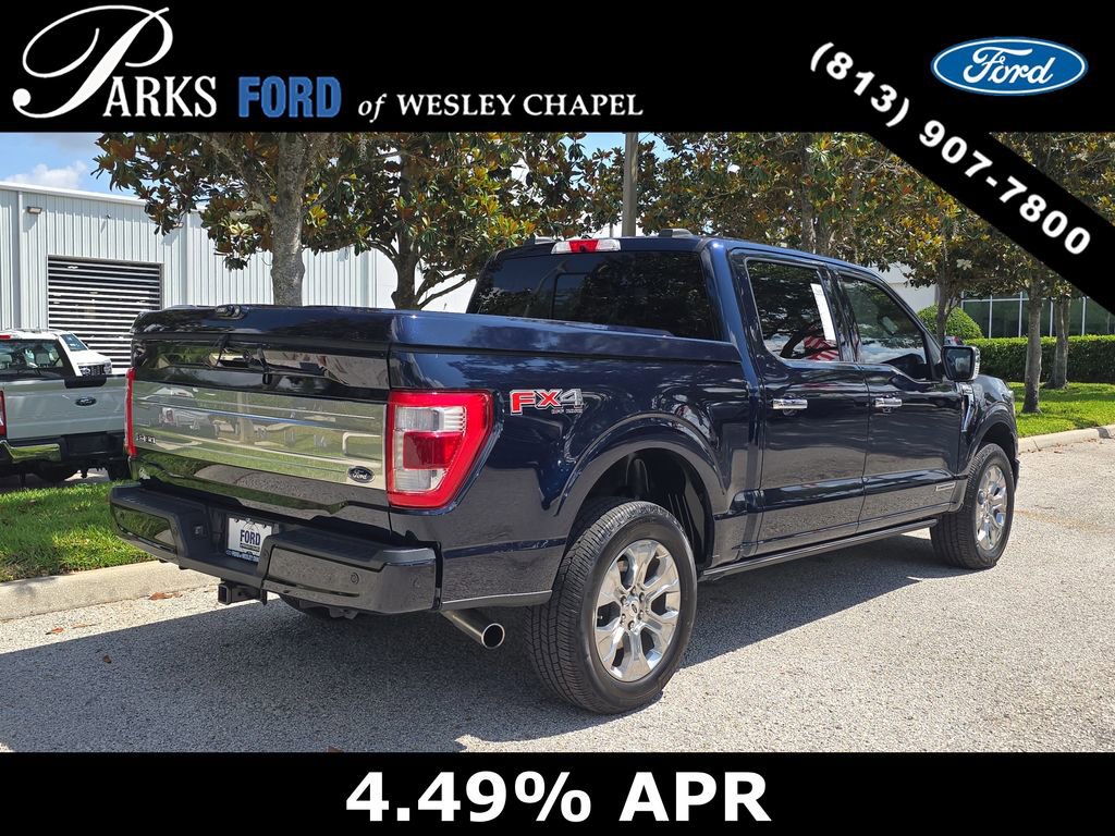 Certified 2023 Ford F150 Platinum w/ Equipment Group 701A High AWD/4WD image 4