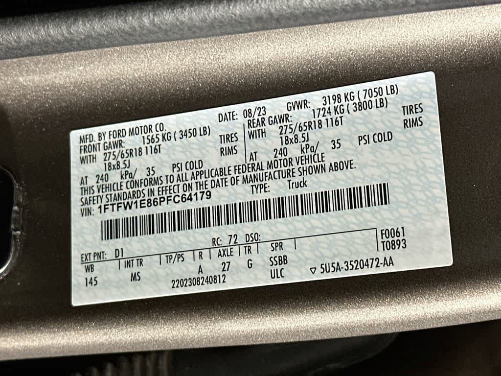 Certified 2023 Ford F150 XLT AWD/4WD image 21