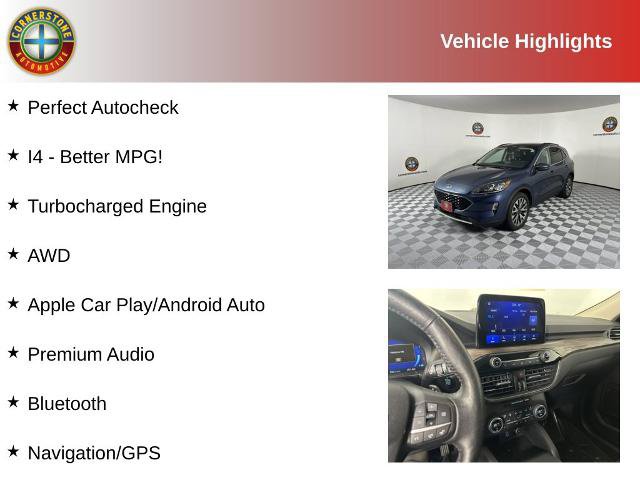 Certified 2020 Ford Escape Titanium w/ Titanium Premium Package 2.0 AWD/4WD image 2