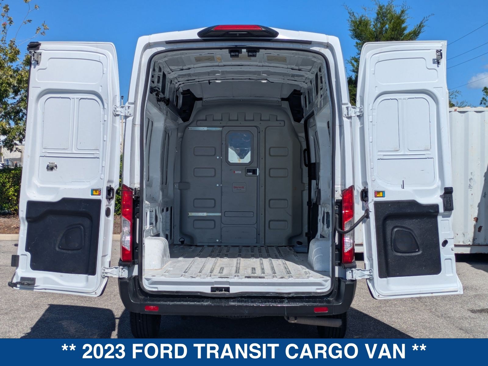 Certified 2023 Ford Transit 250 148 High Roof AWD image 14