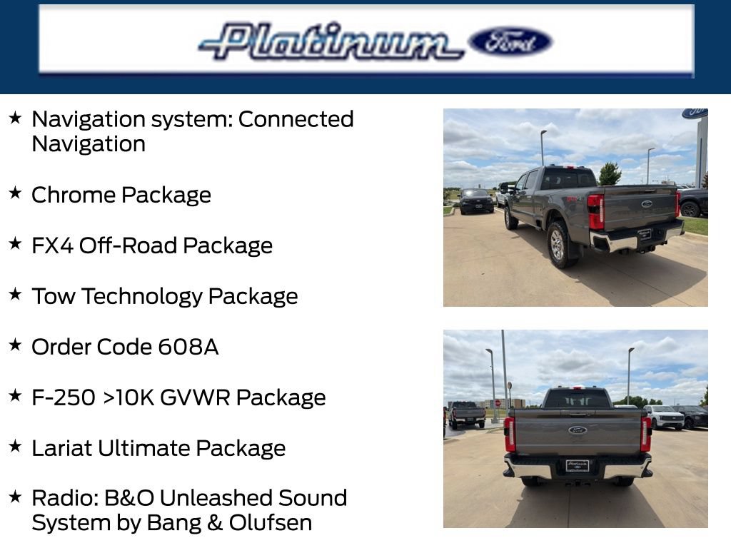Certified 2023 Ford F250 Lariat w/ Lariat Ultimate Package AWD/4WD image 22