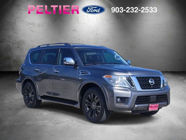 Used 2019 Nissan Armada Platinum w/ Captain's Chairs Package RWD image 1