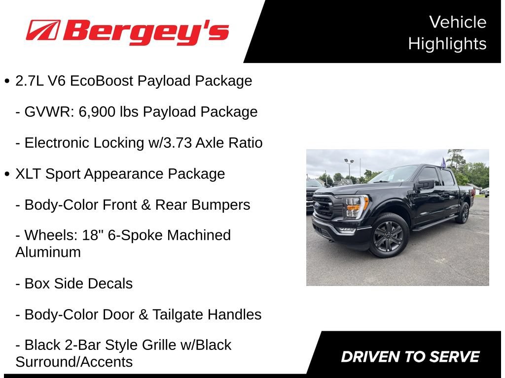 Certified 2023 Ford F150 XLT w/ Equipment Group 302A High AWD/4WD image 5