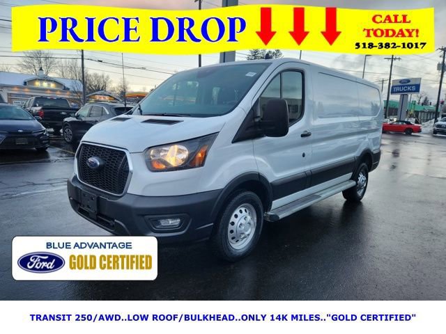 Certified 2023 Ford Transit 250 Low Roof AWD w/ Exterior Upgrade Package