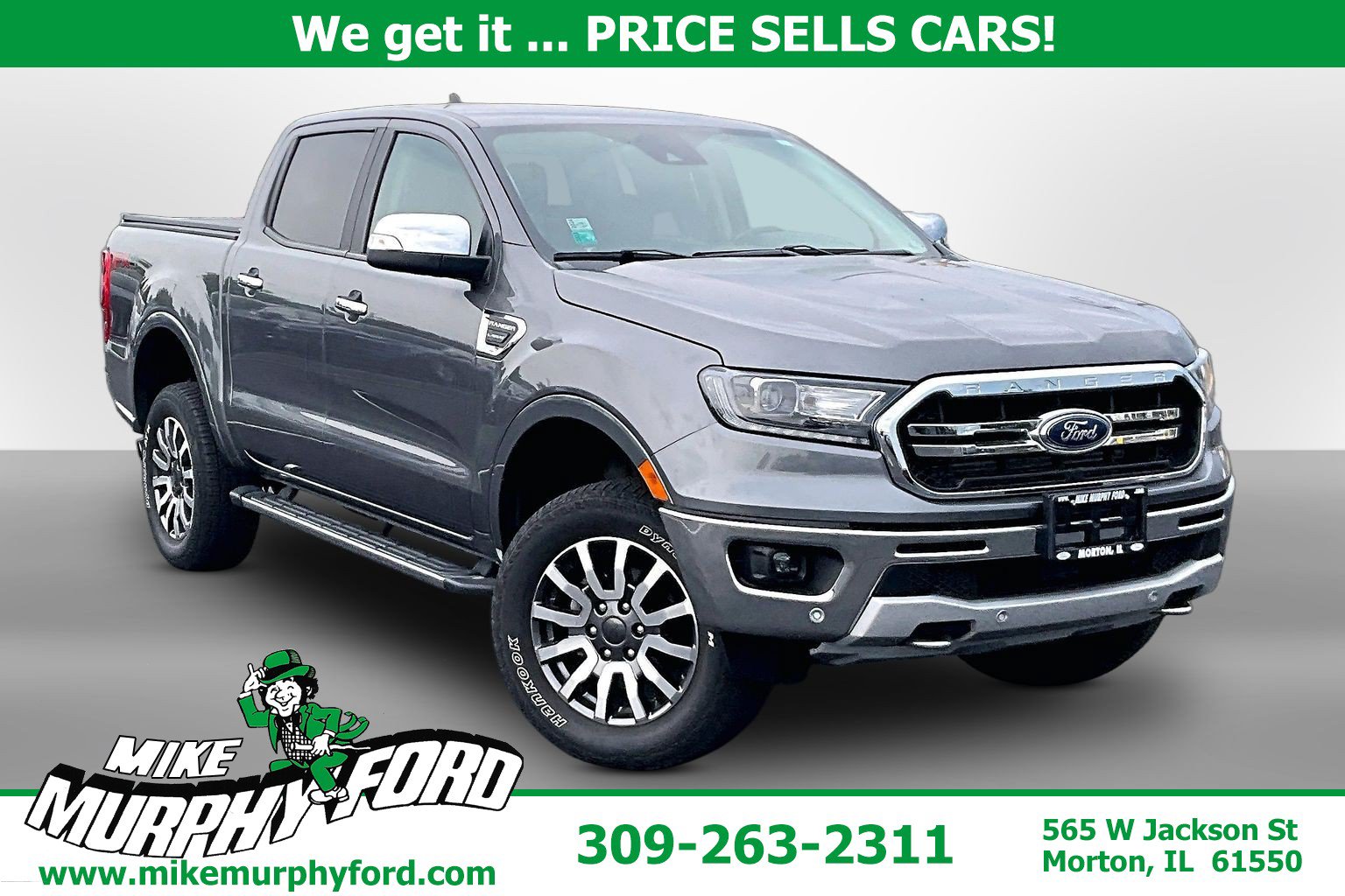 Certified 2022 Ford Ranger Lariat w/ Equipment Group 501A High AWD/4WD image 1