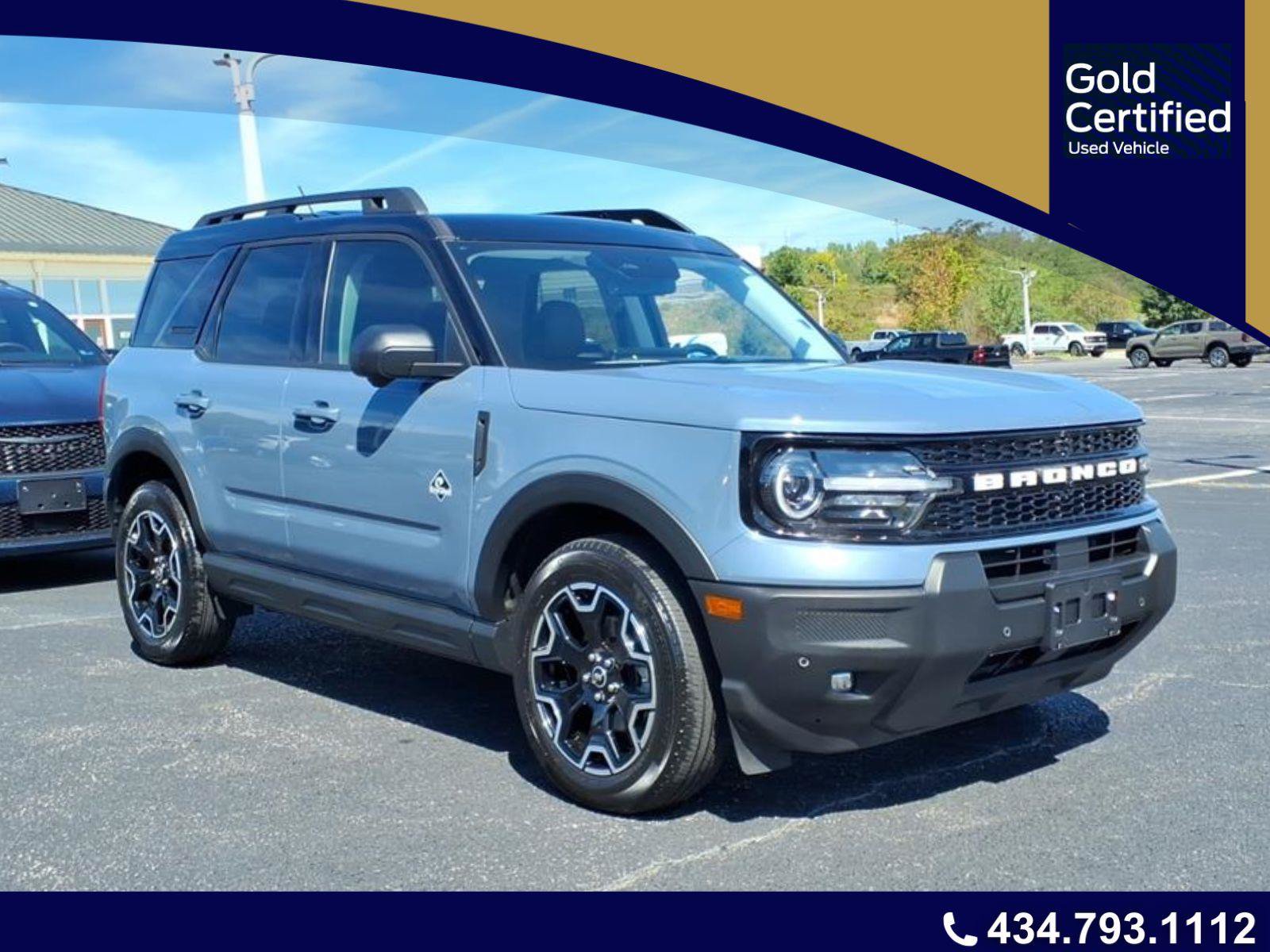 Certified 2025 Ford Bronco Sport Outer Banks w/ Outer Banks Tech Package+
