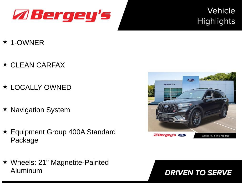 Certified 2025 Ford Explorer ST AWD/4WD image 5