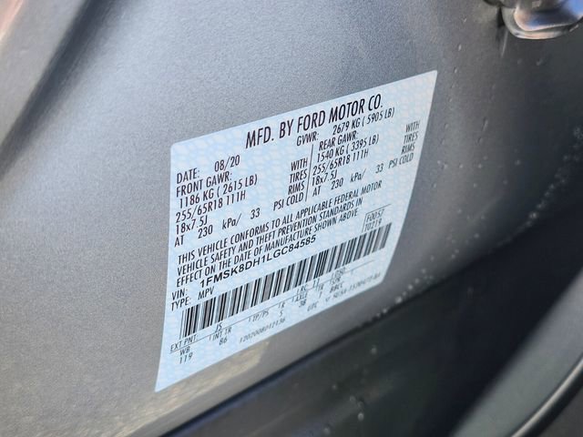 Certified 2020 Ford Explorer XLT w/ Comfort Package image 35