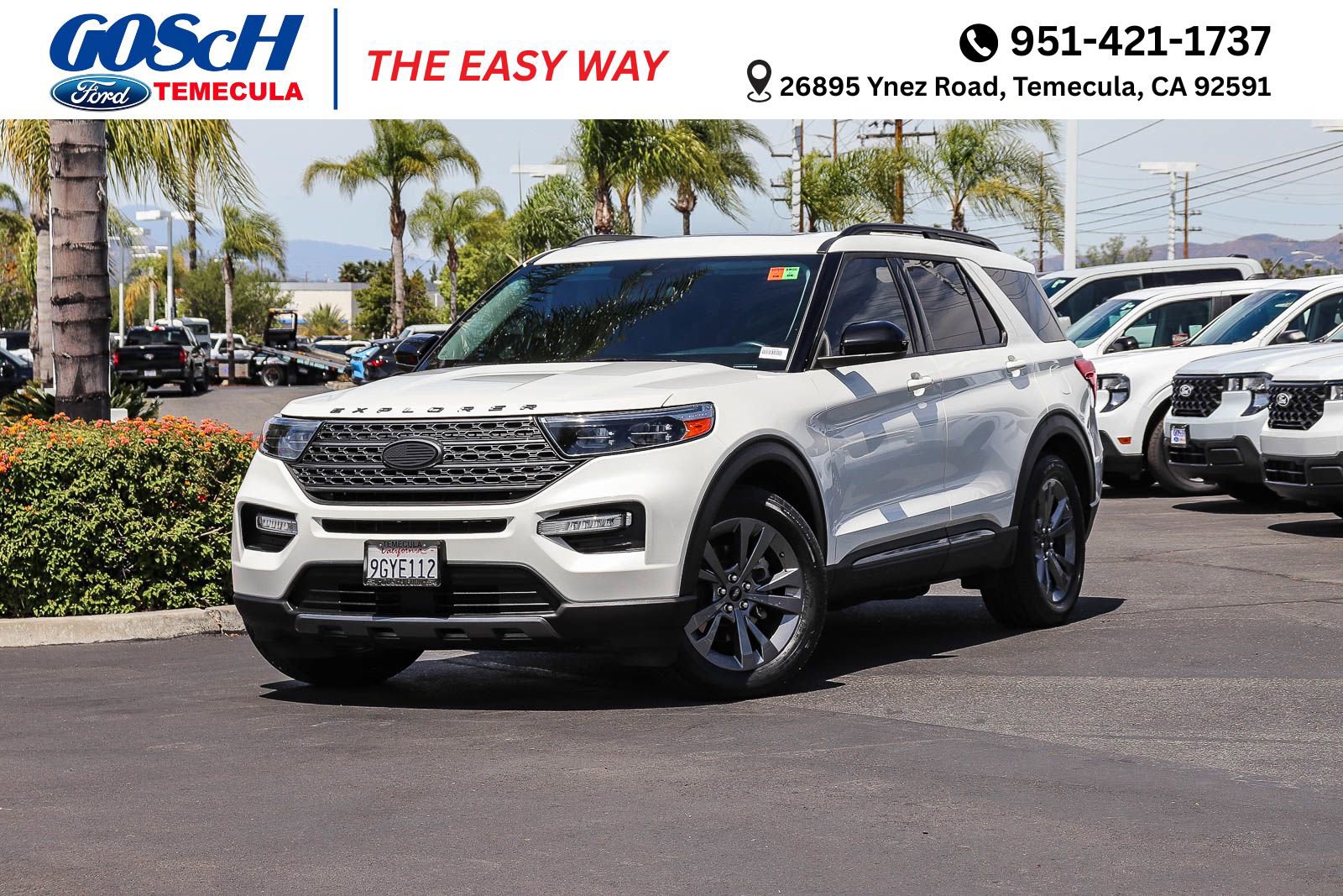 Certified 2023 Ford Explorer XLT w/ Equipment Group 202A RWD image 1