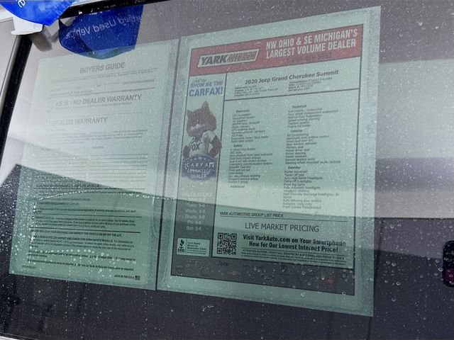 Used 2020 Jeep Grand Cherokee Summit image 14