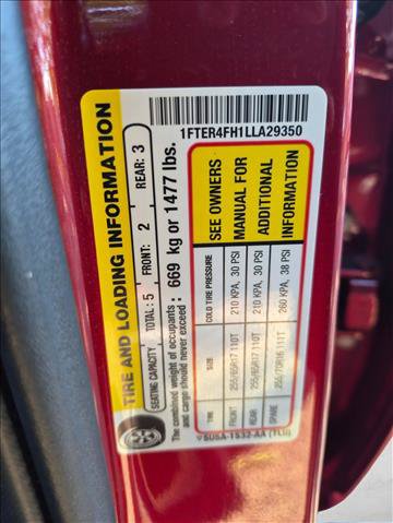 Certified 2020 Ford Ranger XLT w/ Equipment Group 301A Mid AWD/4WD image 16