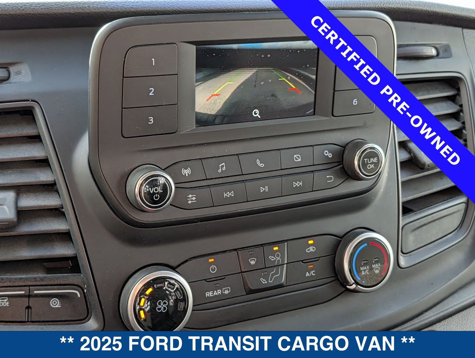 Certified 2025 Ford Transit 250 Low Roof w/ Exterior Upgrade Package RWD image 27